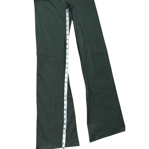 Aerie The Everything Super Leggings Size M Womens Olive Green Mid Rise - Picture 7 of 14